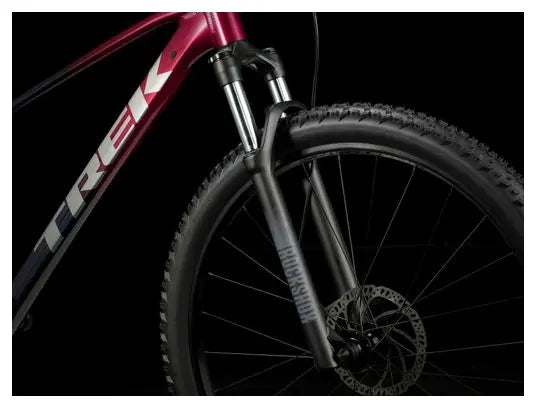 VTT Semi Rigide Trek Marlin 5 Shimano Cues 9V 29'' Violet Noir Gén. 3 JARDINS LOISIRS