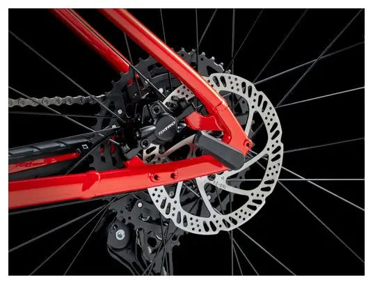 VTT Semi-Rigide Trek Marlin 6 Shimano Cues 10V 27.5'' Rouge Lave Gén 3 JARDINS LOISIRS