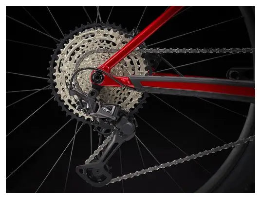 VTT Semi-Rigide Trek Roscoe 9 Shimano SLX XT 12V 27.5'' Rouge JARDINS LOISIRS