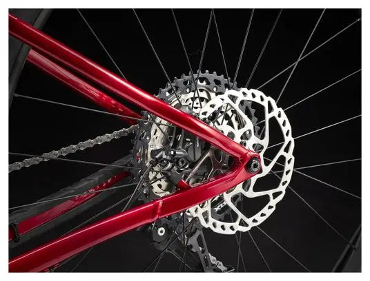 VTT Semi-Rigide Trek Roscoe 9 Shimano SLX XT 12V 27.5'' Rouge JARDINS LOISIRS