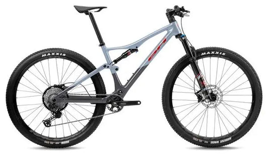 VTT Tout-Suspendu BH Lynx Race LT 6.0 Shimano Deore/XT 12V 29'' Gris/Rouge JARDINS LOISIRS