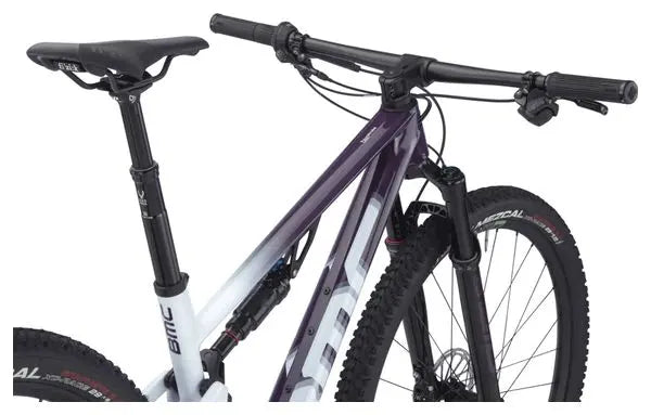 VTT Tout-Suspendu BMC Fourstroke One Sram GX Eagle AXS 12V 29'' Violet Deep Blanc JARDINS LOISIRS