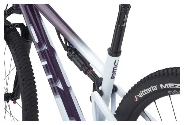 VTT Tout-Suspendu BMC Fourstroke One Sram GX Eagle AXS 12V 29'' Violet Deep Blanc JARDINS LOISIRS