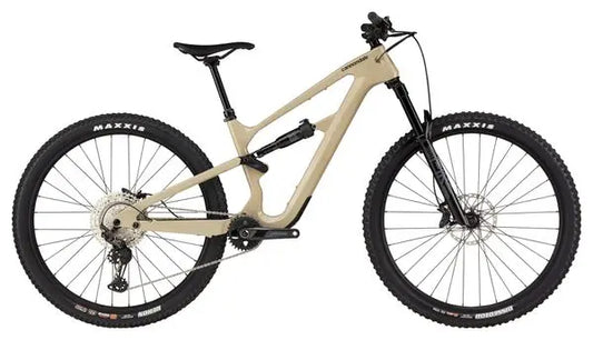 VTT Tout-Suspendu Cannondale Habit Carbon 2 Shimano SLX/XT 12V 29'' Beige JARDINS LOISIRS