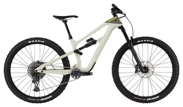 VTT Tout Suspendu Cannondale Habit Carbon LT 1 Sram GX Eagle 12V 29'' Blanc JARDINS LOISIRS