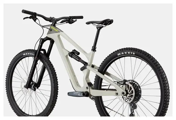 VTT Tout Suspendu Cannondale Habit Carbon LT 1 Sram GX Eagle 12V 29'' Blanc JARDINS LOISIRS