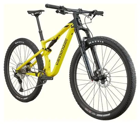 VTT Tout Suspendu Cannondale Scalpel 4 Carbone 29'' Shimano Deore 12V Jaune JARDINS LOISIRS