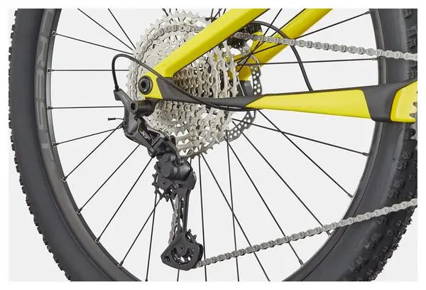 VTT Tout Suspendu Cannondale Scalpel 4 Carbone 29'' Shimano Deore 12V Jaune JARDINS LOISIRS