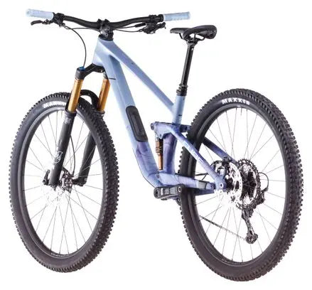 VTT Tout-Suspendu Cube Stereo One44 C:62 Race Shimano Deore XT 12V 29'' Bleu Pigeon Art 2025 JARDINS LOISIRS