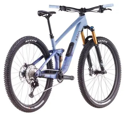 VTT Tout-Suspendu Cube Stereo One44 C:62 Race Shimano Deore XT 12V 29'' Bleu Pigeon Art 2025 JARDINS LOISIRS
