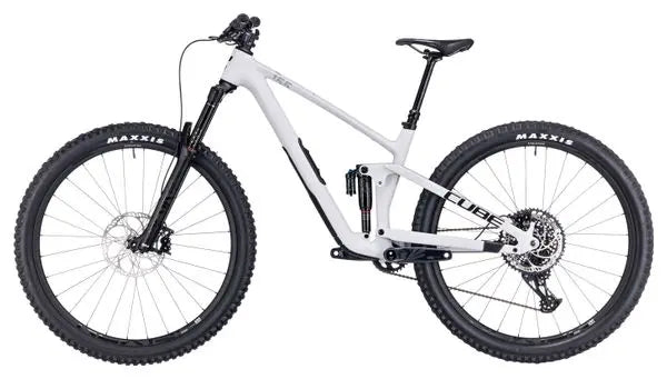VTT Tout-Suspendu Cube Stereo One55 C:62 Race Sram GX/NX Eagle 12V 29'' Gris Light JARDINS LOISIRS