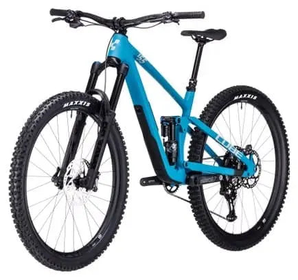 VTT Tout-Suspendu Cube Stereo One55 C:62 SLX Shimano XT 12V 29'' Bleu Bondi JARDINS LOISIRS