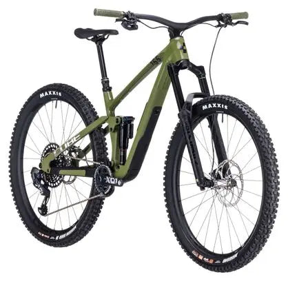 VTT Tout-Suspendu Cube Stereo One55 C:62 TM 29 Sram X01 Eagle AXS 12V 29'' Vert Olive 2024 JARDINS LOISIRS