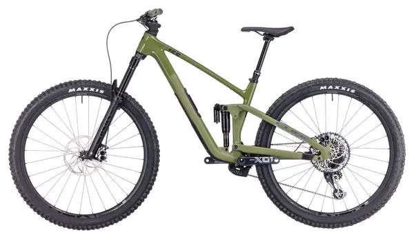 VTT Tout-Suspendu Cube Stereo One55 C:62 TM 29 Sram X01 Eagle AXS 12V 29'' Vert Olive 2024 JARDINS LOISIRS