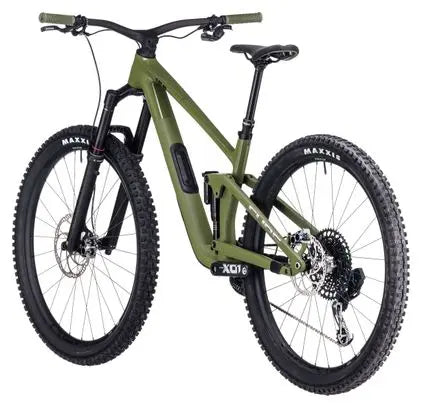 VTT Tout-Suspendu Cube Stereo One55 C:62 TM 29 Sram X01 Eagle AXS 12V 29'' Vert Olive 2024 JARDINS LOISIRS