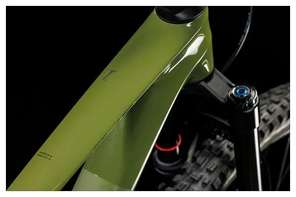 VTT Tout-Suspendu Cube Stereo One55 C:62 TM 29 Sram X01 Eagle AXS 12V 29'' Vert Olive 2024 JARDINS LOISIRS