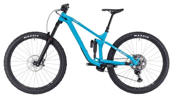 VTT Tout-Suspendu Cube Stereo One77 Race Shimano XT 12V 29'' Bleu Bondi JARDINS LOISIRS