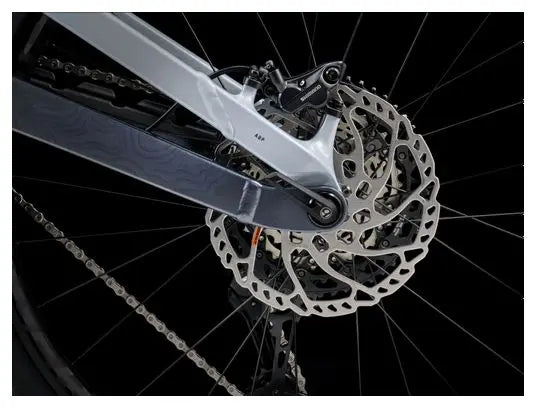 VTT Tout Suspendu Trek Slash 8 Shimano XT 12V 29/27.5'' Gris Perle Gén 6 JARDINS LOISIRS