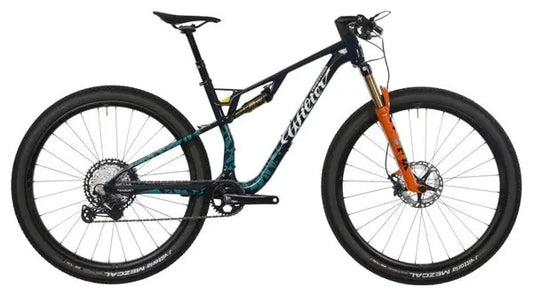 VTT Tout-Suspendu Wilier Triestina Urta Max SLR Shimano Deore XT 12V 29'' Bleu Turquoise Wilier MTB Factory Team 2024 JARDINS LOISIRS