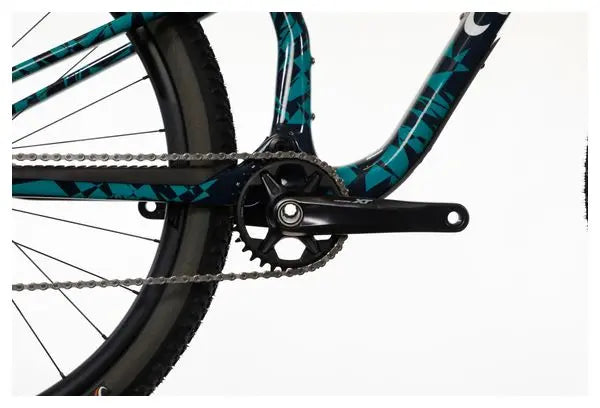 VTT Tout-Suspendu Wilier Triestina Urta Max SLR Shimano Deore XT 12V 29'' Bleu Turquoise Wilier MTB Factory Team 2024 JARDINS LOISIRS
