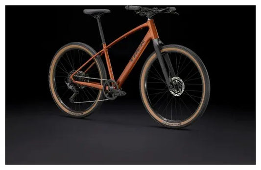 Vélo Fitness Trek Dual Sport 3 Shimano CUES 10V 27.5'' Marron Gén 5 JARDINS LOISIRS