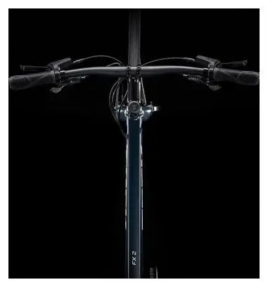 Vélo Fitness Trek FX 2 Disc Shimano Acera/Altus 9V 700 mm Bleu Nautical Navy JARDINS LOISIRS