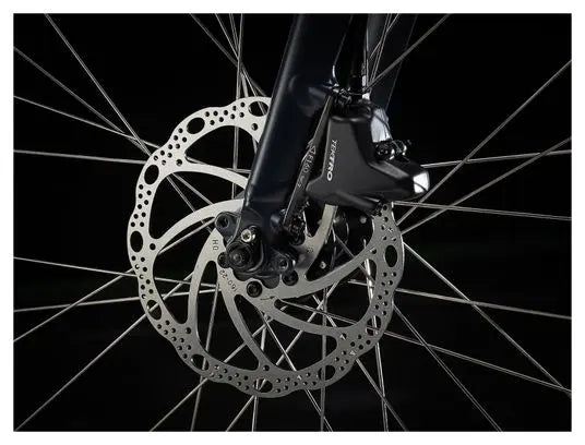 Vélo Fitness Trek FX 2 Disc Shimano Acera/Altus 9V 700 mm Bleu Nautical Navy JARDINS LOISIRS