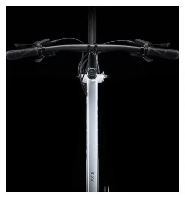 Vélo Fitness Trek FX 2 Disc Shimano Acera/Altus 9V 700 mm Gris Quicksilver JARDINS LOISIRS