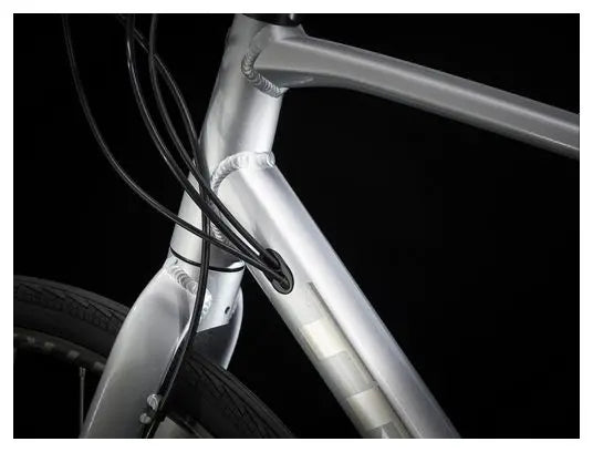 Vélo Fitness Trek FX 2 Disc Shimano Acera/Altus 9V 700 mm Gris Quicksilver JARDINS LOISIRS