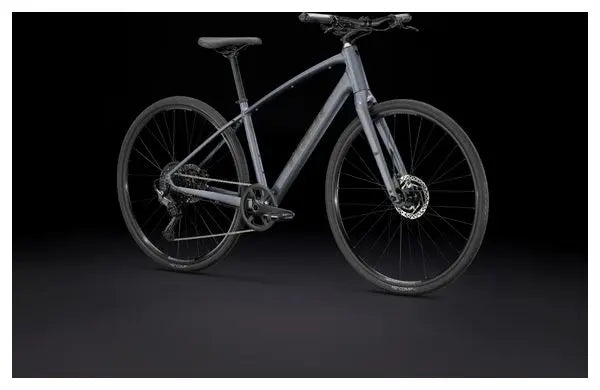Vélo Fitness Trek FX 3 Shimano Cues 10V 700 mm Gris Gén. 4 JARDINS LOISIRS