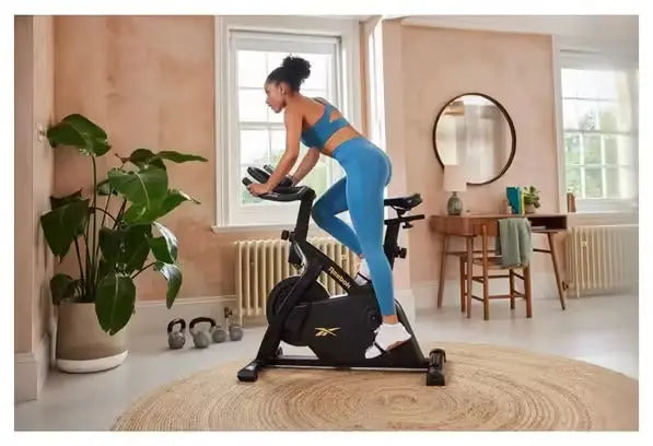 Vélo Indoor Cycling Reebok FR30 + Bluetooth - Kinomap et Zwift - inertie 18kg JARDINS LOISIRS