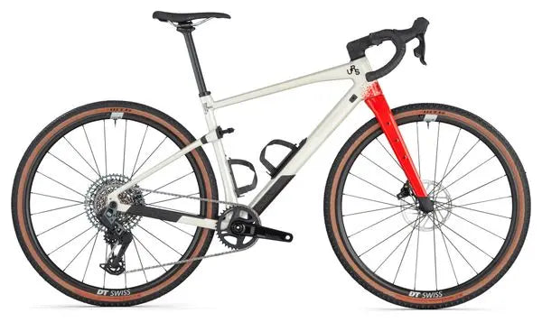 Vélo de Gravel BMC URS 01 Four Sram Rival eTap AXS/GX Eagle 12V 700 mm Blanc Pearl JARDINS LOISIRS