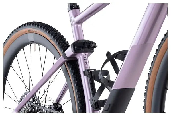 Vélo de Gravel BMC URS 01 LT One Sram Force eTap AXS / GX Eagle AXS 12V 700 mm Violet Pearl 2024 JARDINS LOISIRS