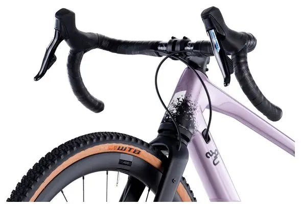 Vélo de Gravel BMC URS 01 LT One Sram Force eTap AXS / GX Eagle AXS 12V 700 mm Violet Pearl 2024 JARDINS LOISIRS
