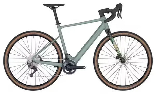 Vélo de Gravel Électrique Bergamont E-Grandurance 7 Shimano GRX 11V 360Wh 700 mm Vert 2025 JARDINS LOISIRS