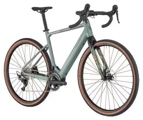 Vélo de Gravel Électrique Bergamont E-Grandurance 7 Shimano GRX 11V 360Wh 700 mm Vert 2025 JARDINS LOISIRS