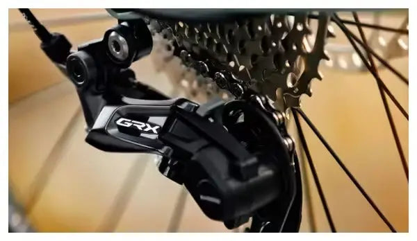 Vélo de Gravel Électrique Bergamont E-Grandurance 7 Shimano GRX 11V 360Wh 700 mm Vert 2025 JARDINS LOISIRS