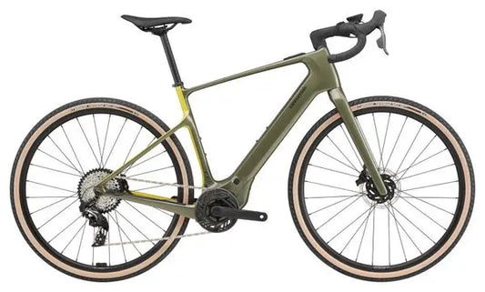 Vélo de Gravel Électrique Cannondale Synapse Neo Allroad 1 Sram Force AXS XPLR 12V 400Wh 700 mm Vert 2024 JARDINS LOISIRS