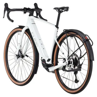 Vélo de Gravel Électrique Cube Nuroad Hybrid C:62 Race FE 400X Shimano GRX 12V 400 Wh 700 mm Gris Vert Desertstone 2025 JARDINS LOISIRS