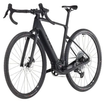 Vélo de Gravel Électrique Cube Nuroad Hybrid C:62 SLX 400X Sram Rival eTap AXS/Sram GX Eagle AXS 12V 400 Wh 700 mm Noir Carbon 2025 JARDINS LOISIRS
