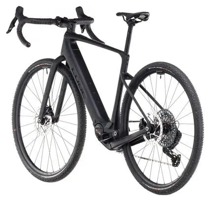Vélo de Gravel Électrique Cube Nuroad Hybrid C:62 SLX 400X Sram Rival eTap AXS/Sram GX Eagle AXS 12V 400 Wh 700 mm Noir Carbon 2025 JARDINS LOISIRS