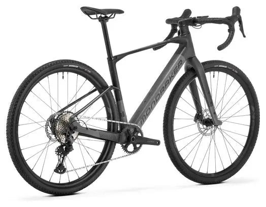 Vélo de Gravel Electrique Mondraker Dusty Shimano GRX 12V 350Wh 700mm Gris/Noir 2025 JARDINS LOISIRS