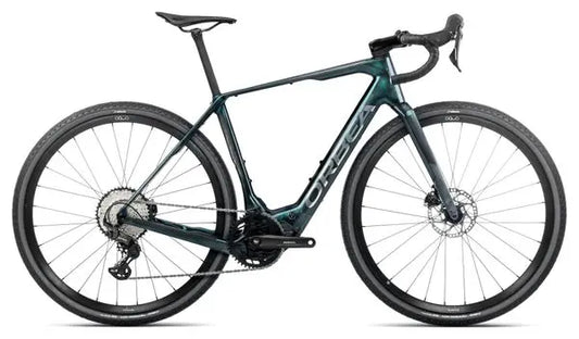 Vélo de Gravel Électrique Orbea Denna M30 Shimano GRX 12V 420 Wh 700 mm Vert Escape 2025 JARDINS LOISIRS