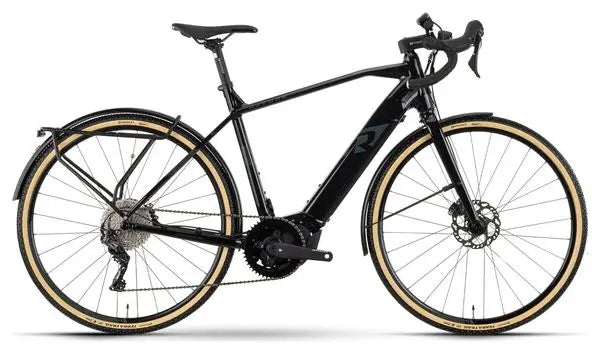 Vélo de Gravel Electrique Raymon GravelRay E 6.5 Street Shimano GRX 11V 410Wh 700mm Noir JARDINS LOISIRS