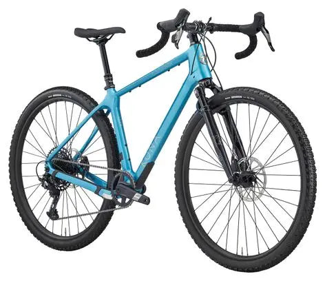 Vélo de Gravel Kona Ouroboros Sram Apex 12V 700mm Bleu 2024 JARDINS LOISIRS