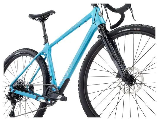 Vélo de Gravel Kona Ouroboros Sram Apex 12V 700mm Bleu 2024 JARDINS LOISIRS