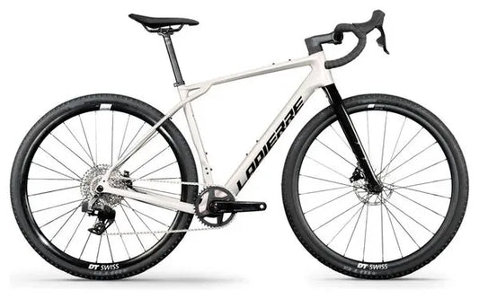 Vélo de Gravel Lapierre Crosshill CF 6.0 AXS Sram Rival XPLR AXS 12V 700 mm Blanc 2025 JARDINS LOISIRS
