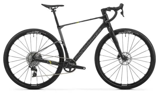 Vélo de Gravel Mondraker Arid Carbon R Sram Rival XPLR AXS 12V 700 mm Noir 2025 JARDINS LOISIRS