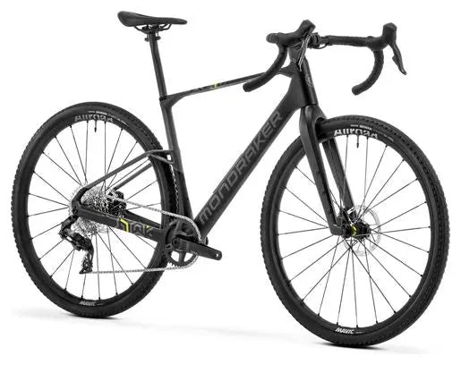 Vélo de Gravel Mondraker Arid Carbon R Sram Rival XPLR AXS 12V 700 mm Noir 2025 JARDINS LOISIRS