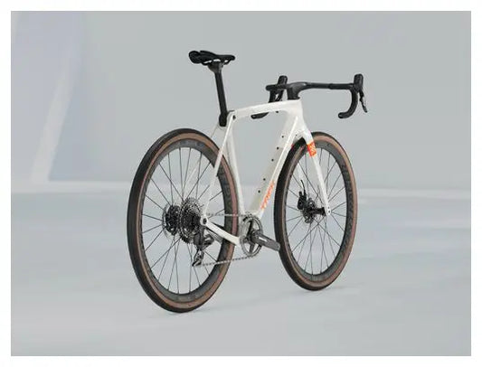 Vélo de Gravel Trek Checkmate SLR 7 Sram Force XPLR AXS 12V 700 mm Blanc 2025 JARDINS LOISIRS